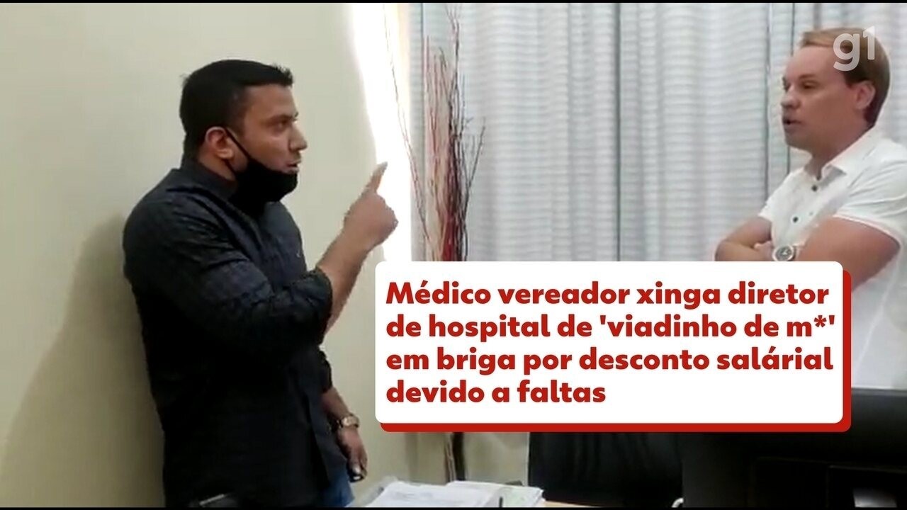 VÍDEO: Médico vereador chama diretor de hospital em RR de 'viadinho de ...