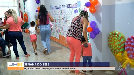 Semana do bebê faz parte das ações do Maio Laranja