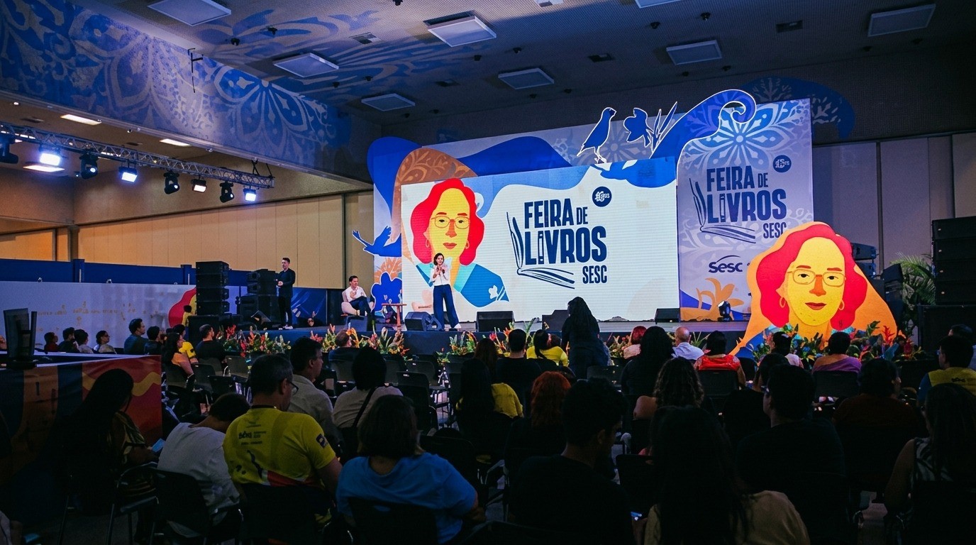 Feira de Livros do Sesc Amazonas começa nesta quinta com oficinas, palestras e bate-papos gratuitos