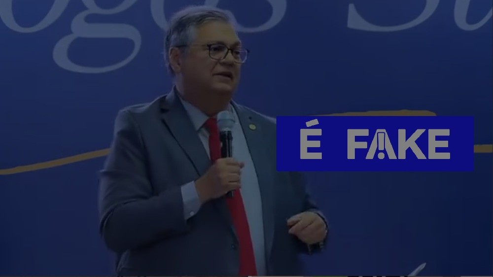Assessoria de Flávio Dino nega vídeo manipulado que atribui ao ministro falas falsas sobre Bolsonaro