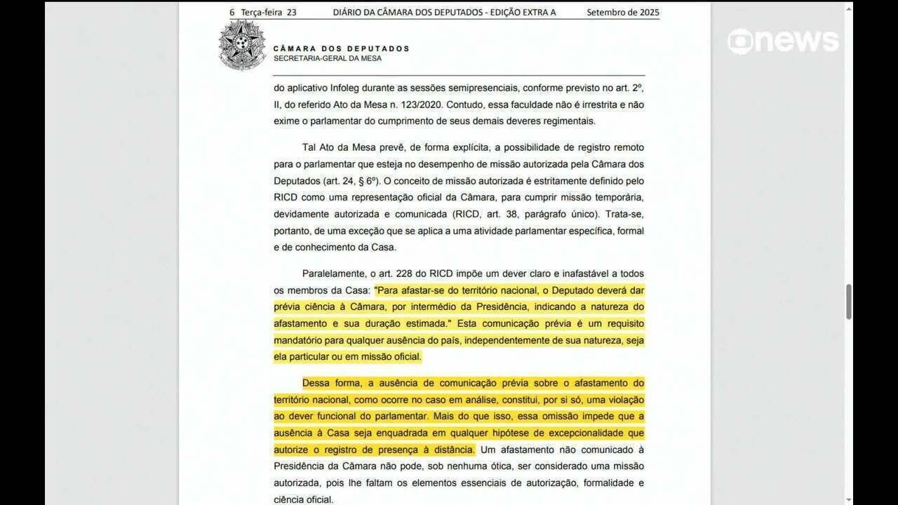 Motta diz que decisão que barrou Eduardo Bolsonaro como liderança da minoria foi 'estritamente técnica'
