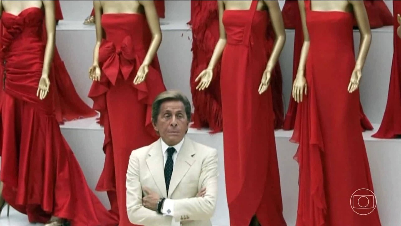 Morre o estilista Valentino, um ícone da moda italiana