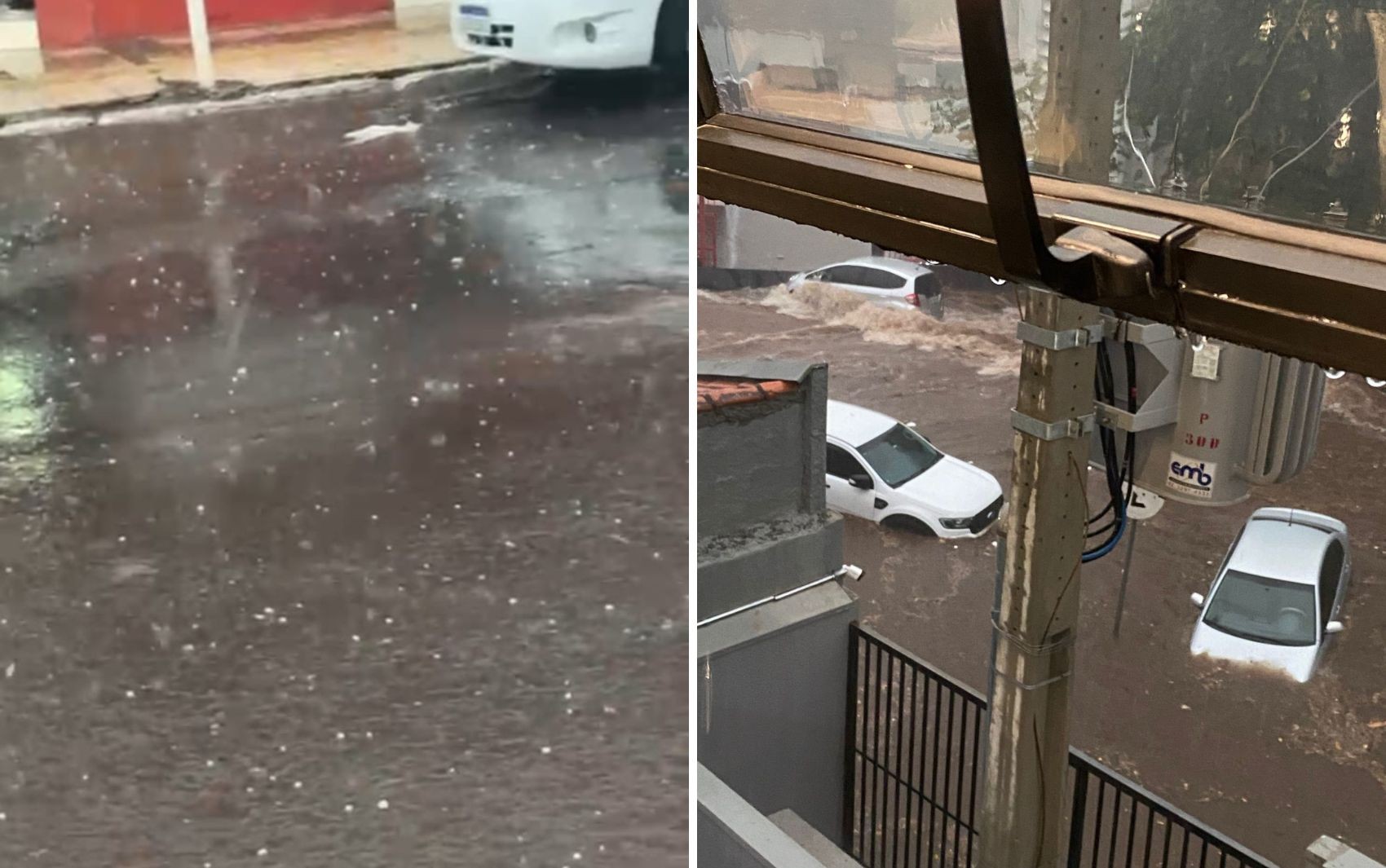Veja os bairros que tiveram maior volume de chuva em Goiânia 