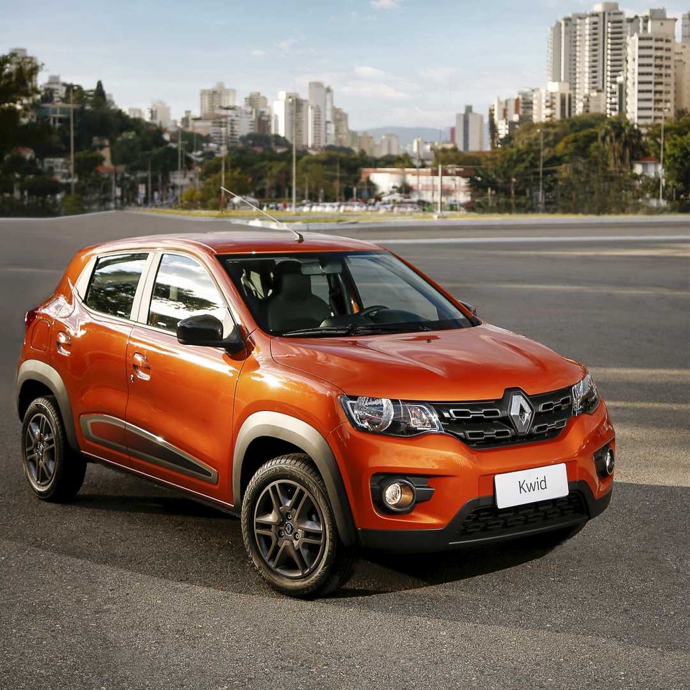 Foto do Renault Kwid, modelo econômico popular