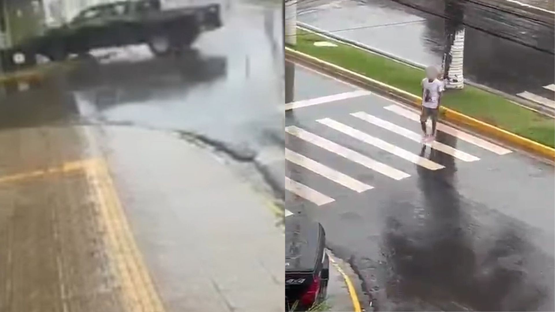 VÍDEO: homem em surto psicótico bate carro contra loja e ameaça policiais com faca em Vilhena, RO