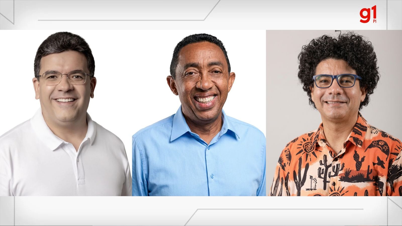 Datafolha no Piauí, votos válidos: Rafael Fonteles, 67%; Joel Rodrigues, 28%; Professor Gisvaldo, 2%
