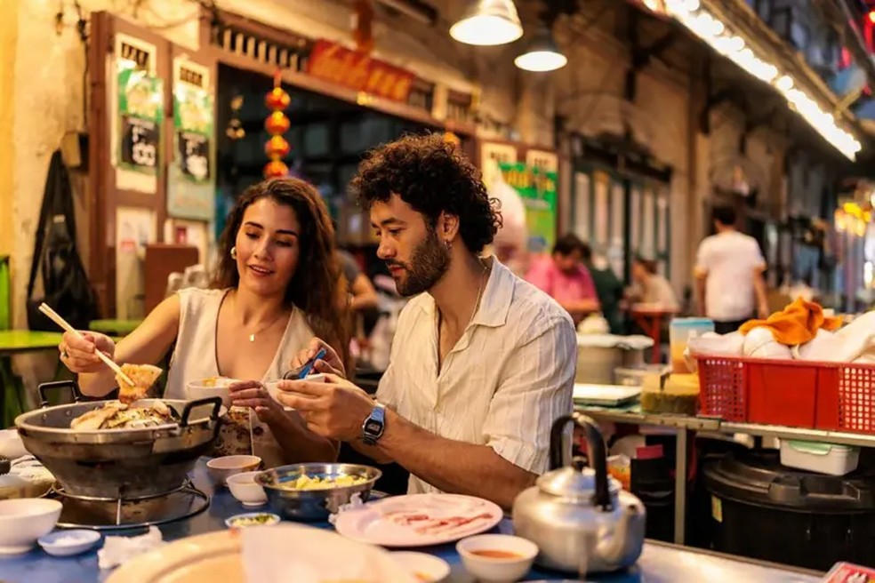 O custo de vida da Tailândia foi bem avaliado, com elogios também à comida, cultura e qualidade de vida do país — Foto: Getty Images via BBC
