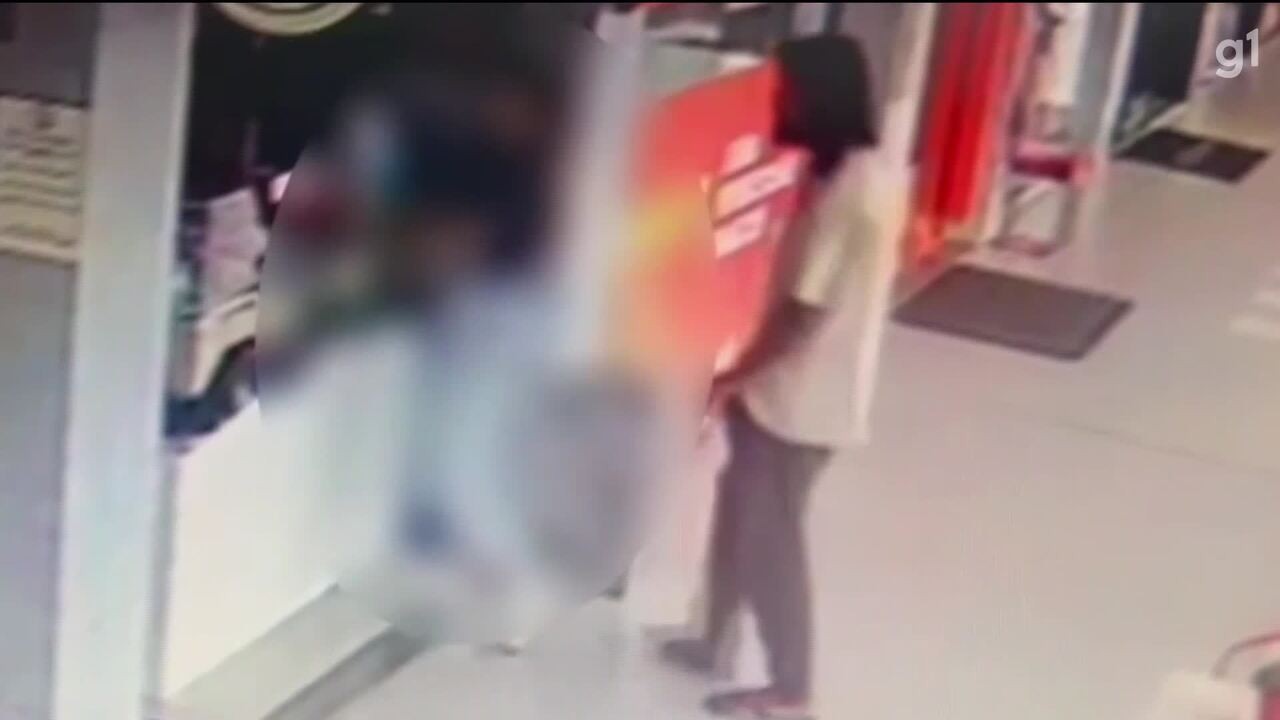 VÍDEO: mulher é vítima de importunação sexual em comércio, no DF