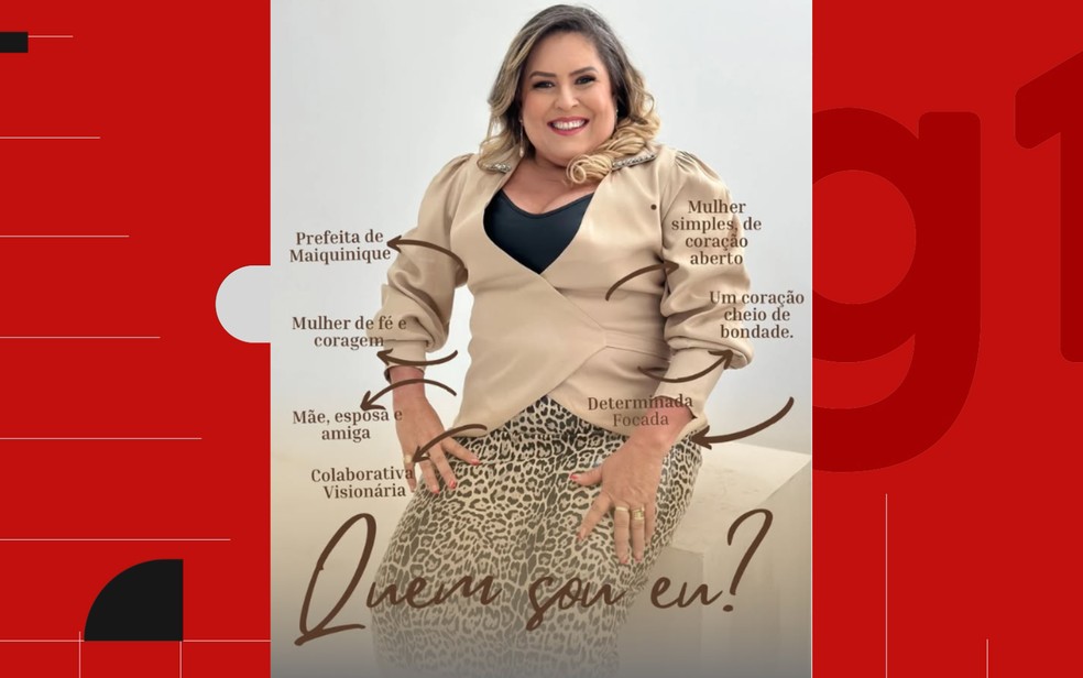 Prefeita de cidade na Bahia é investigada pela Justiça Eleitoral — Foto: Redes sociais