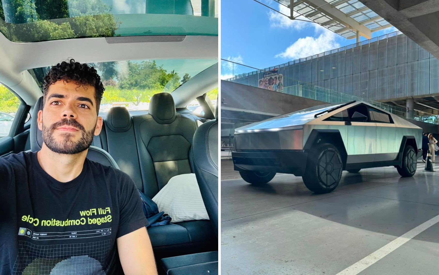 Engenheiro impressiona ao dirigir um Cybertruck da Tesla em Goiás; vídeo