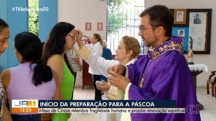 Missa de Cinzas marca início da preparação para a Páscoa