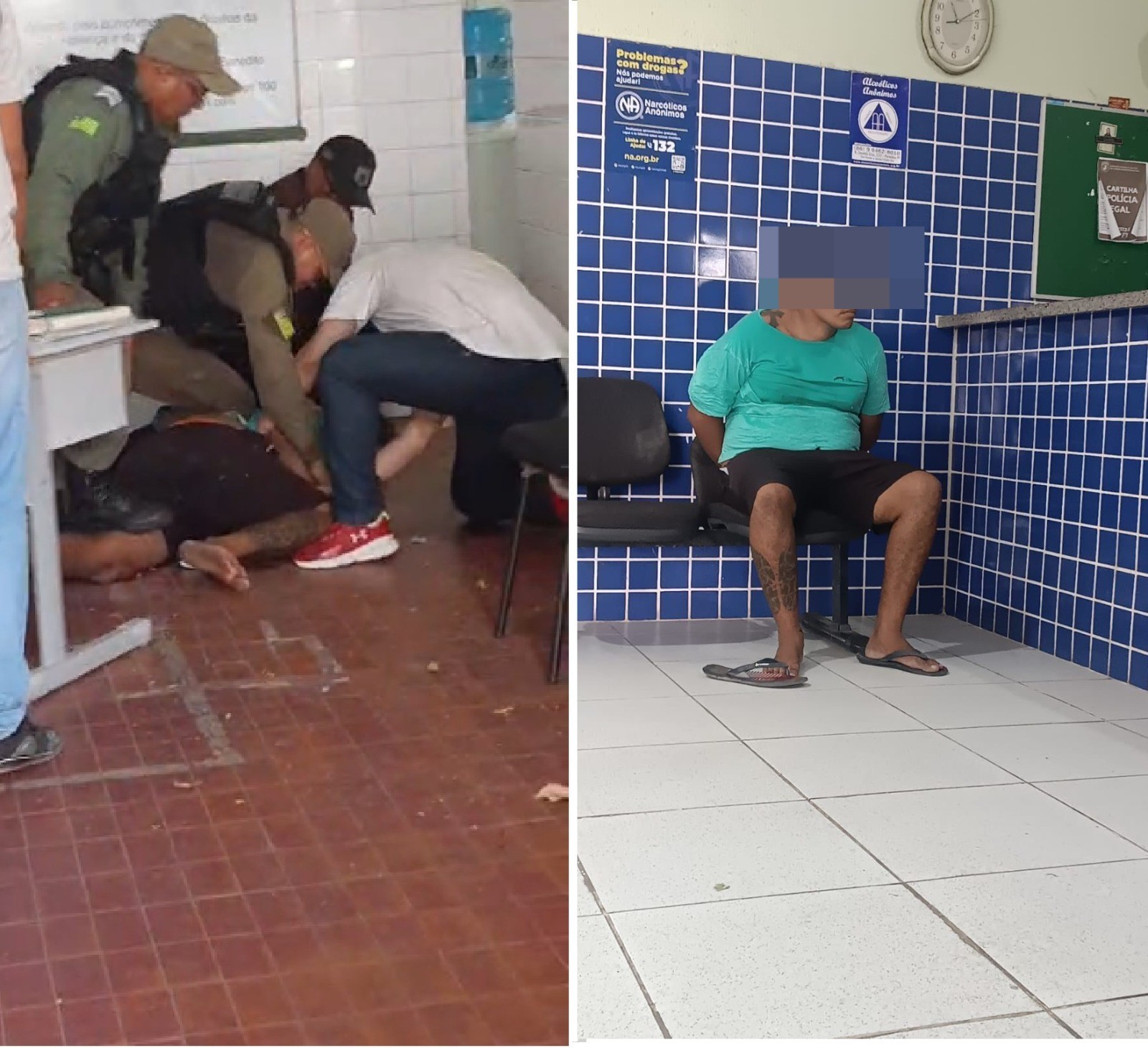 Homem que morreu na Central de Flagrantes pode ter sofrido infarto, diz delegado