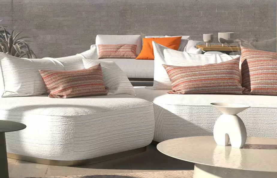 Conforto e Estilo ao Ar Livre: Tecidos de Alta Performance para Poltronas e Almofadas da Ideale Decor
