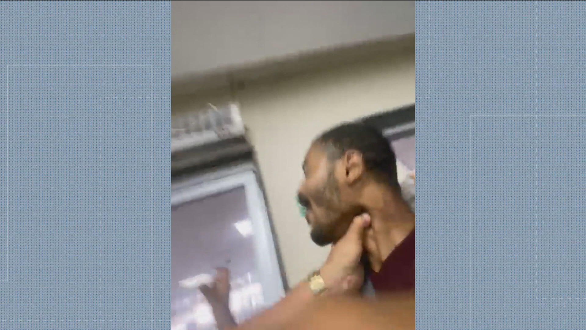 Paciente denuncia ter sido agredido por segurança do Hospital Souza Aguiar; VÍDEO
