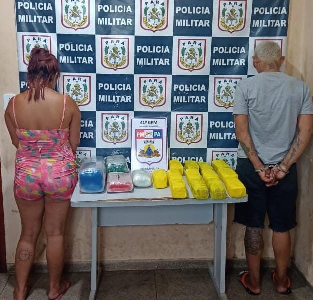 PM e PC apreendem mais de 22 kg de drogas escondidas na carroceria de um carro em Oriximiná