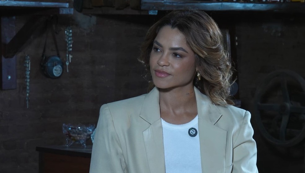 Em entrevista &agrave; TV Cabo Branco, Lucy Alves falou sobre influ&ecirc;ncias da carreira e anunciou grava&ccedil;&atilde;o de audiovisual em Jo&atilde;o Pessoa &mdash; Foto: Reprodu&ccedil;&atilde;o/TV Cabo Branco