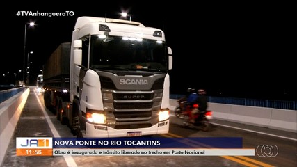 Nova ponte em Porto Nacional é inaugurada