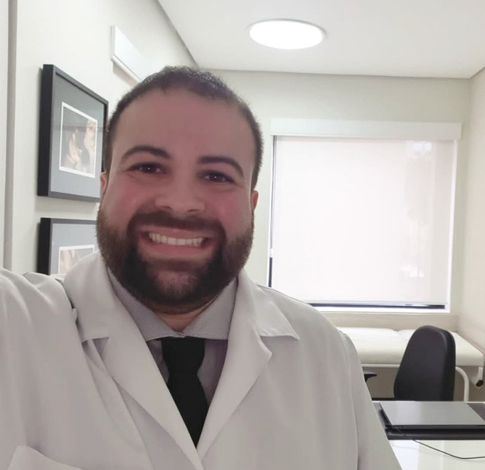 Diego Bomfim, médico ortopedista e irmão da deputada Sâmia Bomfim — Foto: Reprodução/Redes sociais