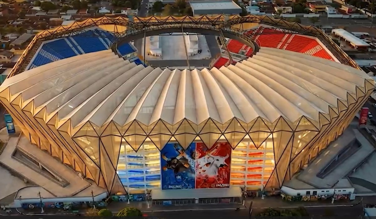 Novo Bumbódromo de Parintins terá capacidade para 25 mil pessoas; confira como ficará 