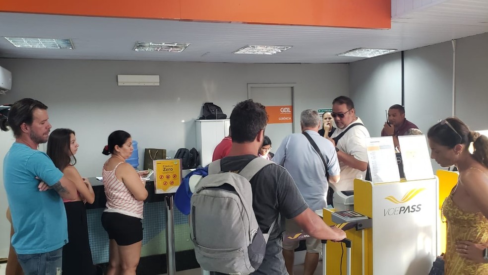 Clientes reclaram da falta de informação — Foto: Ana Clara Marinho/TV Globo