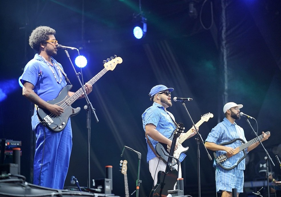 Gilsons se apresentaram em grande festivais pelo Brasil.  &mdash; Foto: Marcos Serra Lima / g1