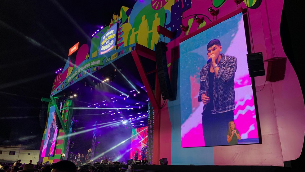 Show de Zé Vaqueiro no São João 2024 de Campina Grande — Foto: Antônio Neto/Divulgação
