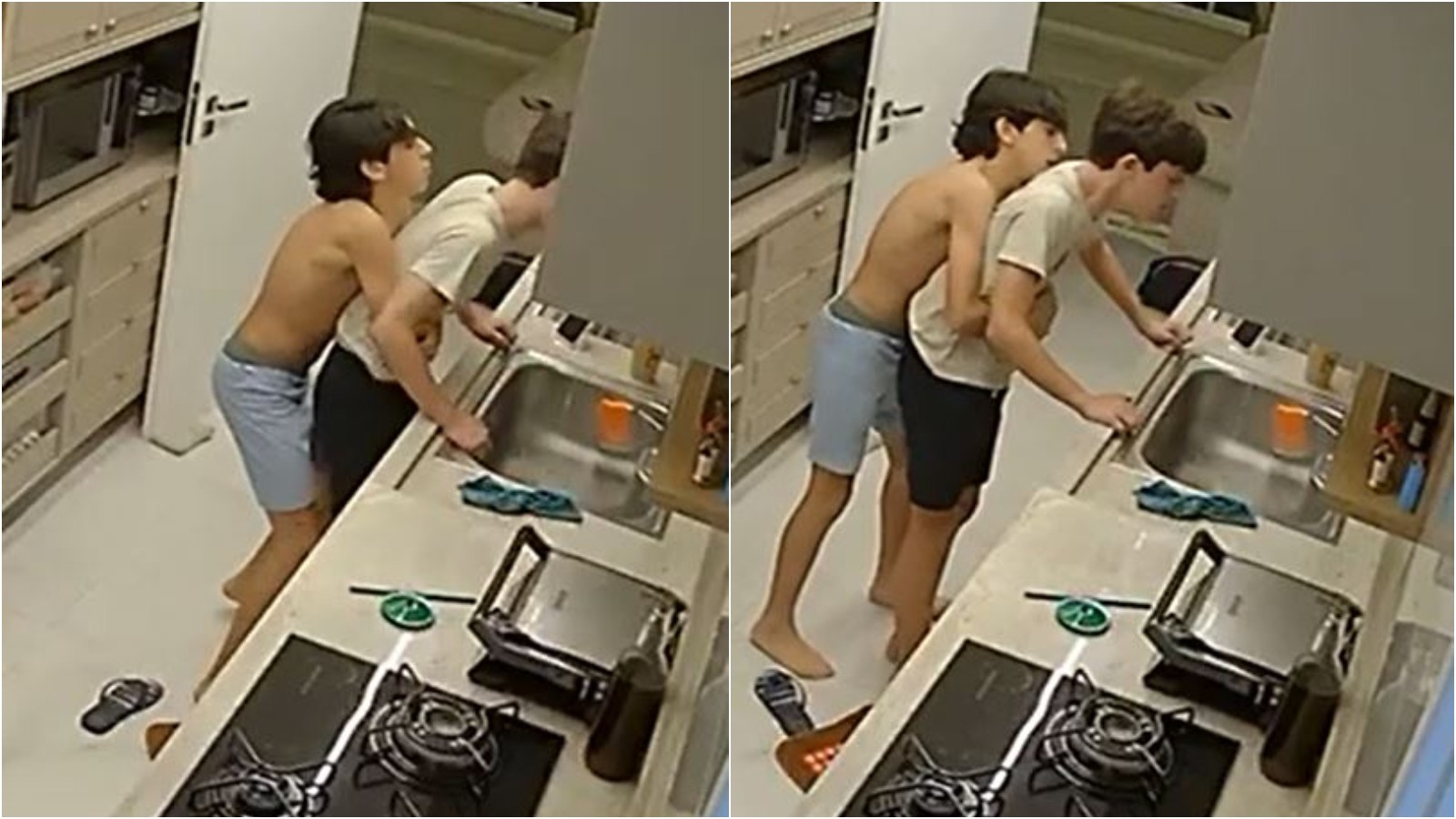 Adolescente de 14 anos aplica manobra e salva primo engasgado em Fortaleza; veja vídeo