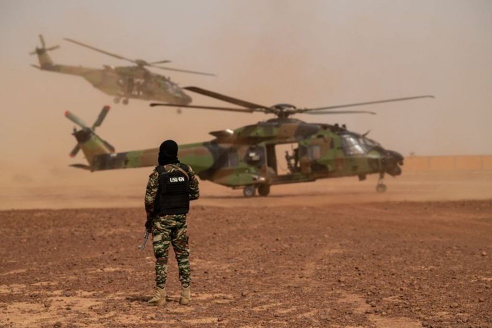 A França mantém bases no Djibouti, Gabão, Senegal e Costa do Marfim — Foto: GETTY IMAGES