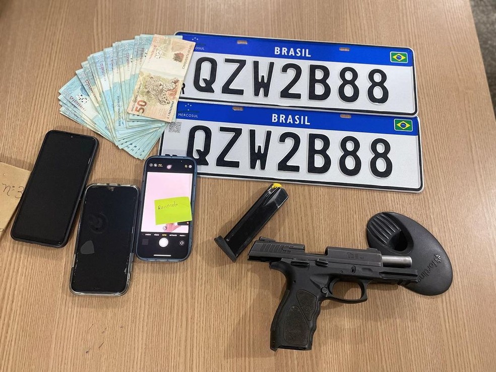 Grupo criminoso foi alvo de ação da Polícia Civil na capital — Foto: PC-RO/Reprodução