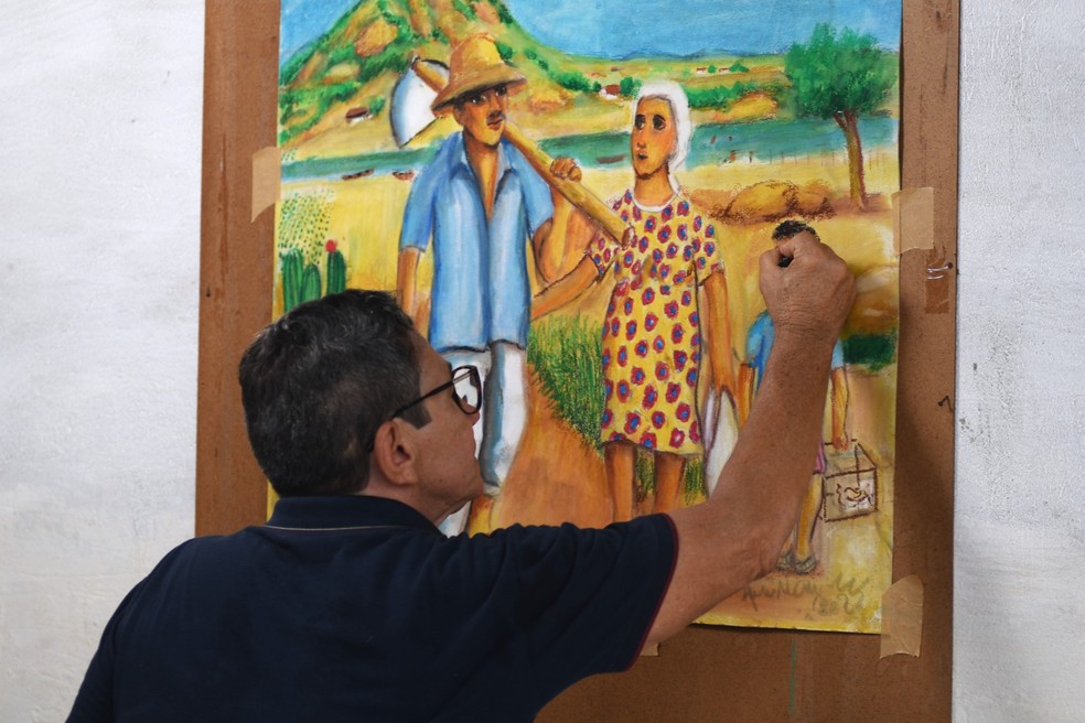 Assis Marinho é paraibano radicado no Rio Grande do Norte — Foto: Maycon Saraiva