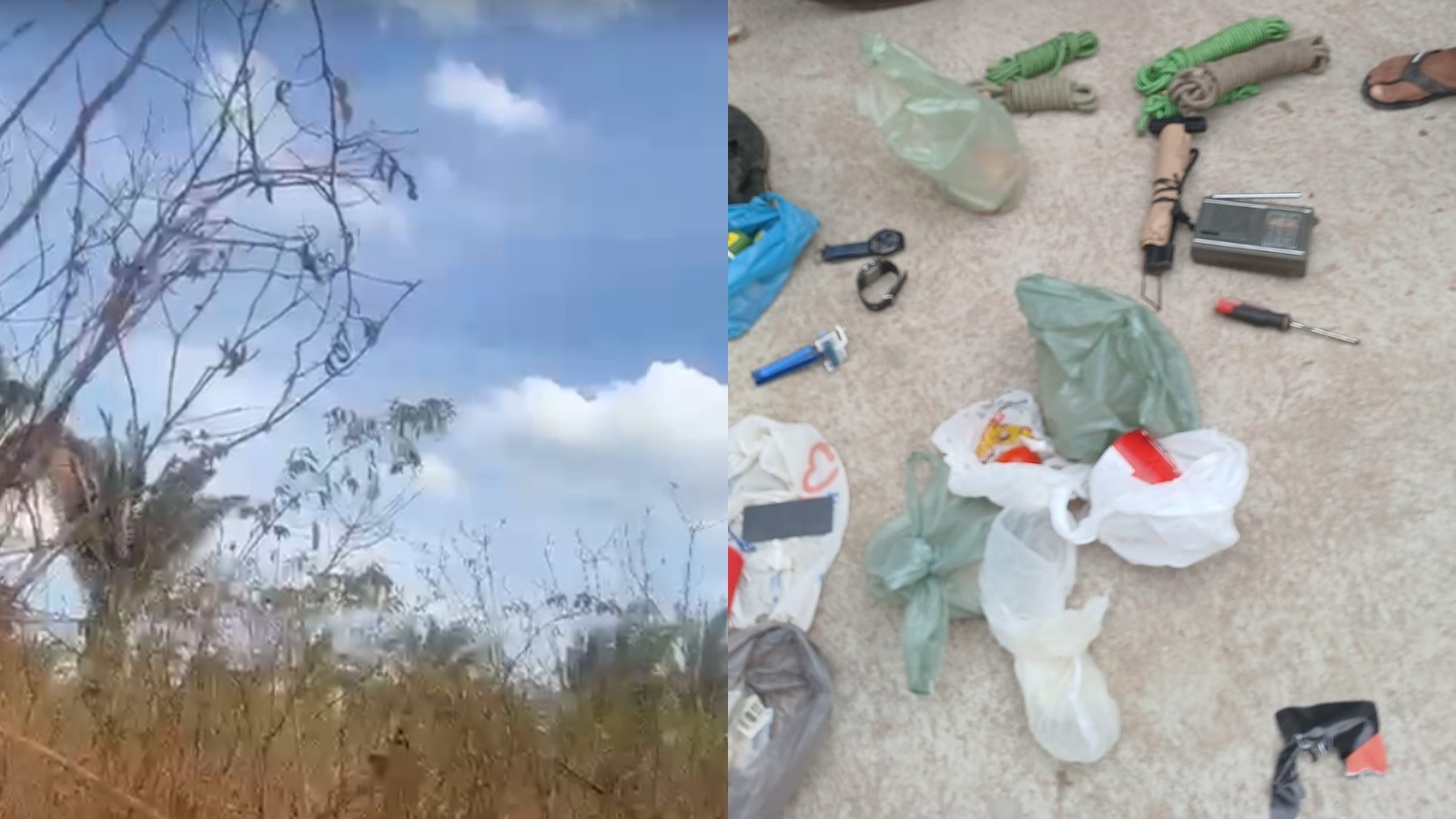 Suspeito de abusar de criança em mata foge após ser flagrado por moradores no Ceará