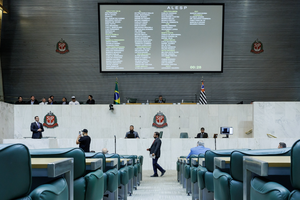 Assembleia Legislativa de São Paulo terá renovação de 41,5% em sua composição a partir de 2027