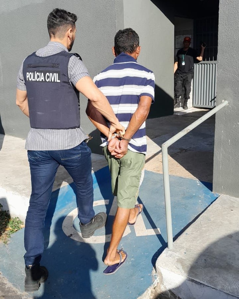Pai de bebê que engoliu parafuso volta a ser preso ao descumprir medida protetiva por violência doméstica — Foto: Divulgação/PC-PI
