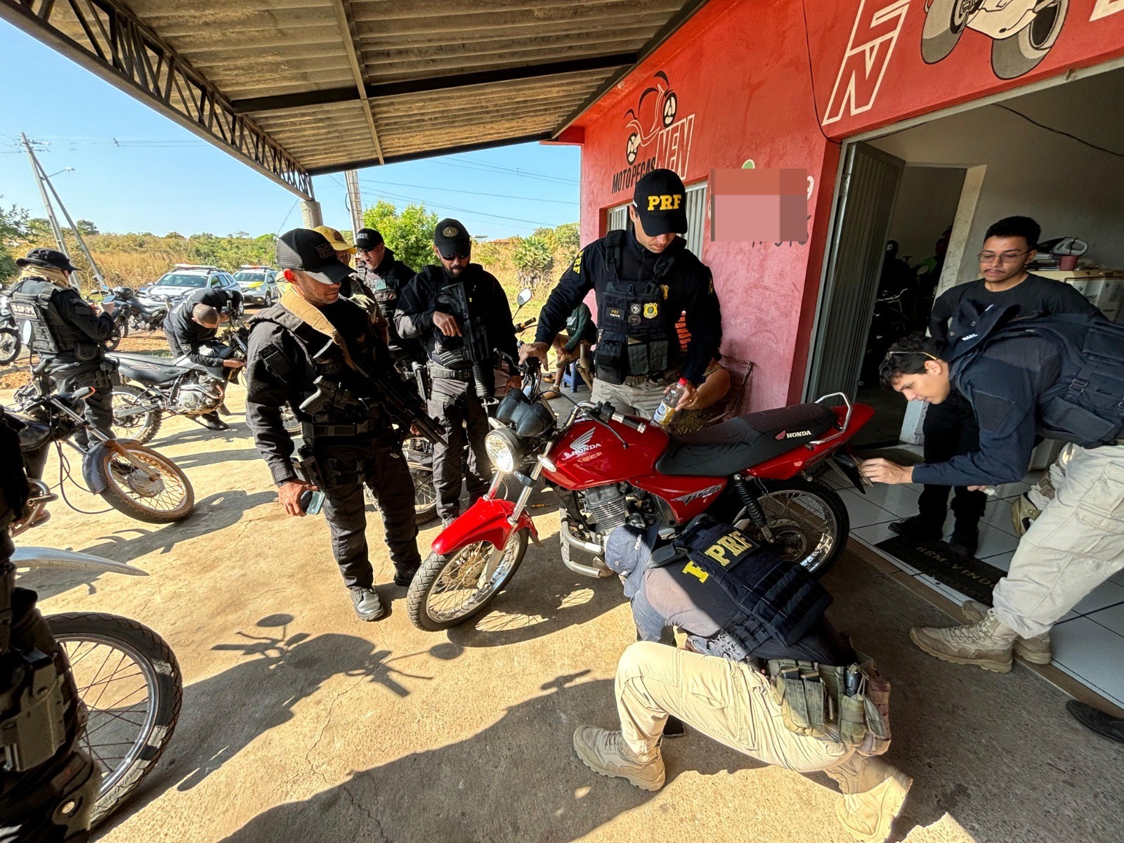 Dono de oficina mecânica é preso em flagrante com motos adulteradas em São Miguel da Baixa Grande