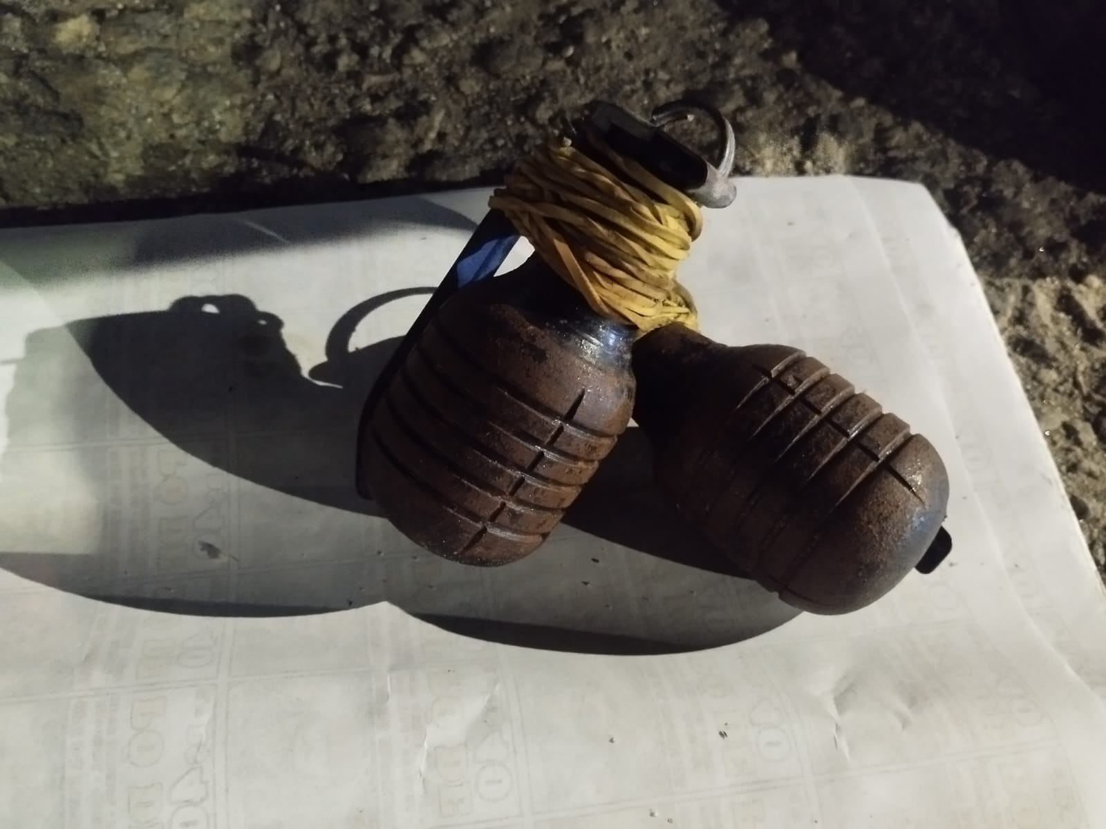 Polícia apreende duas granadas durante operação contra o tráfico em Arraial do Cabo