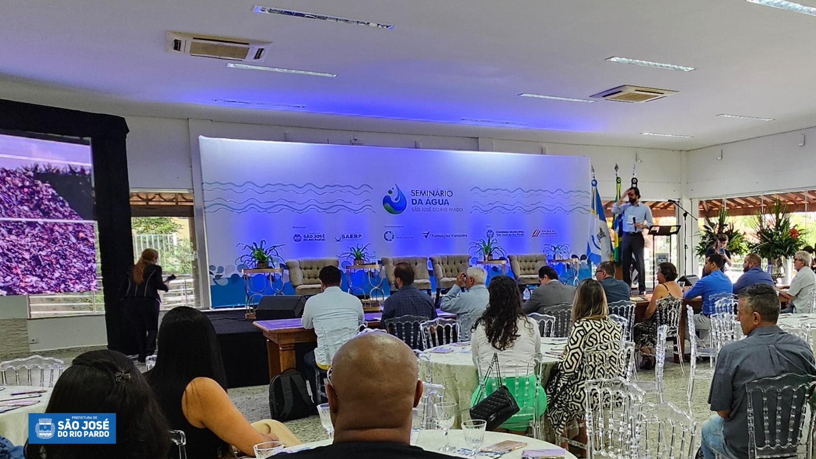 Seminário das Águas discute futuro sustentável do saneamento em São José do Rio Pardo