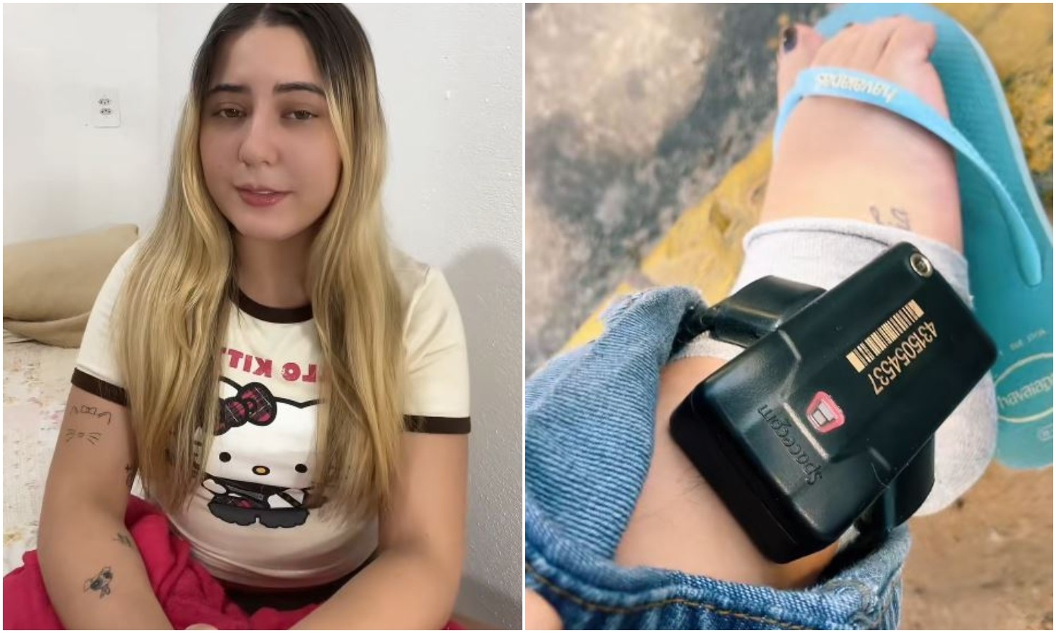 Influenciadora que publica conteúdo sobre vida em presídio é solta com tornozeleira: 'Não desejo para ninguém'
