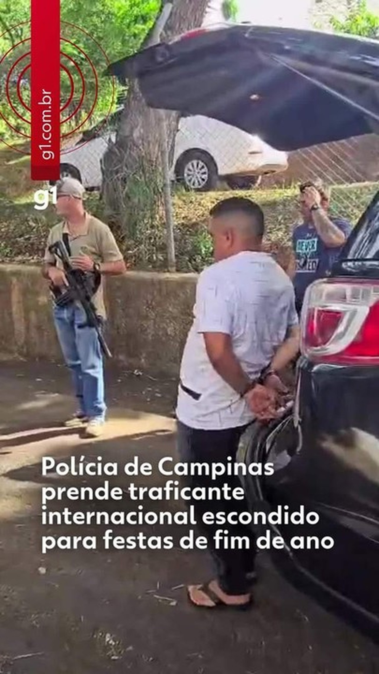 Polícia de Campinas prende traficante internacional escondido para festas de fim de ano