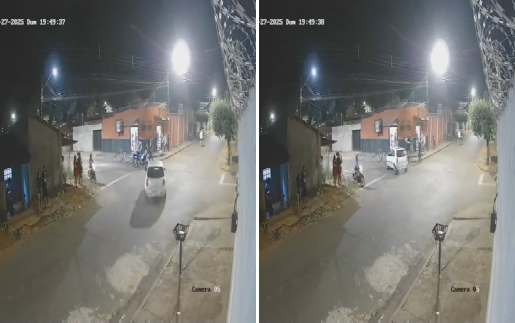Motorista é espancado até a morte após atropelar motociclista e ser perseguido; vídeo mostra acidente 