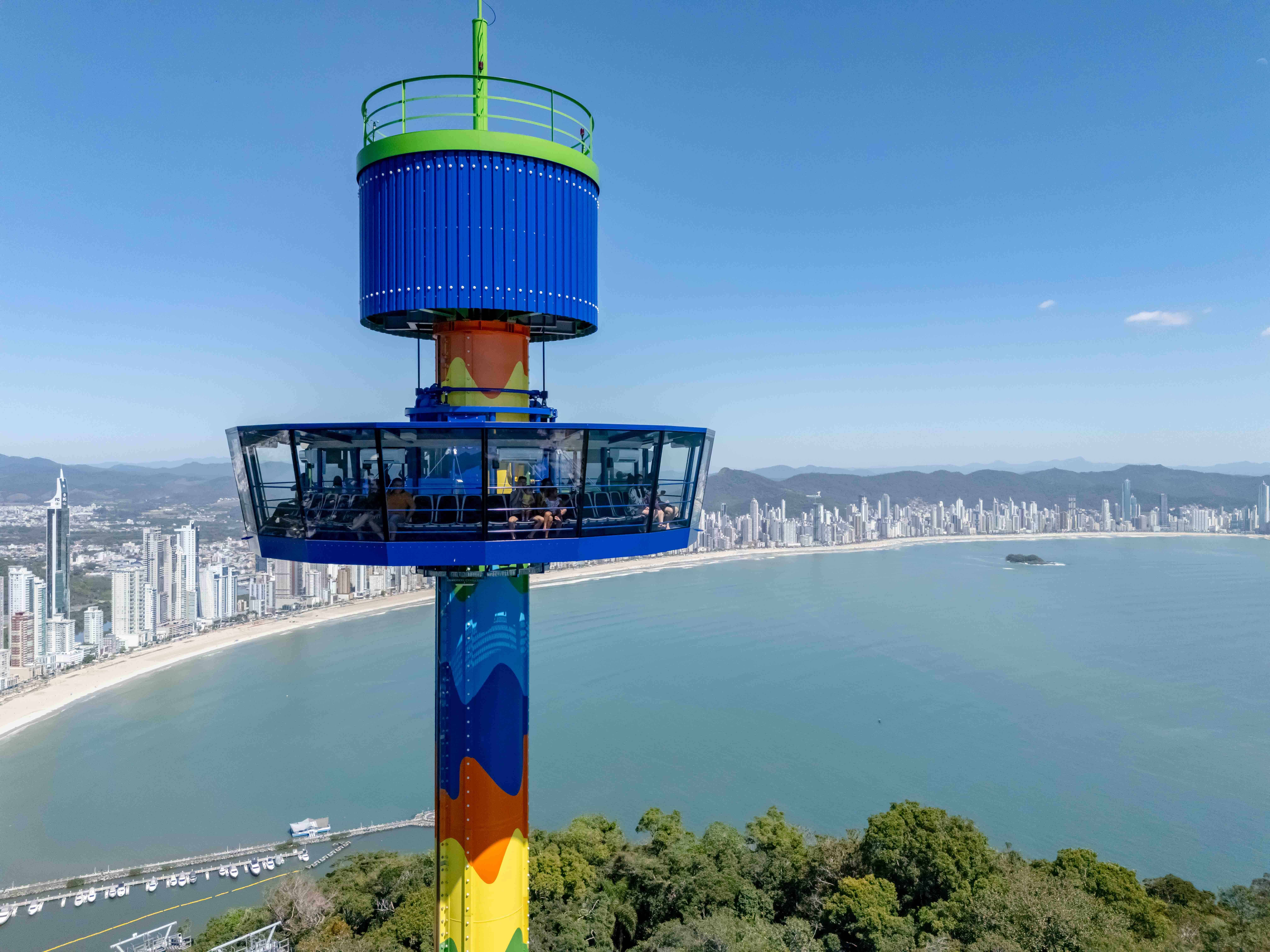 Super Gyro Tower — Foto: Divulgação/Parque Unipraias