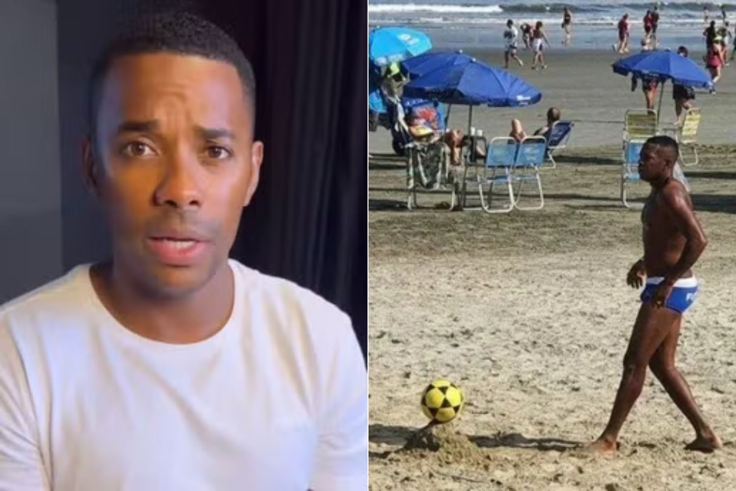 Churrasco, praia, futebol e patinete: a vida de Robinho enquanto aguarda a decisão do STJ sobre estupro na Itália