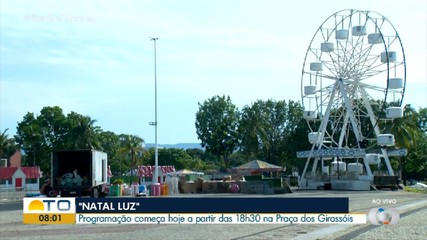 Confira a programação cultural de Natal que será realizada em Palmas