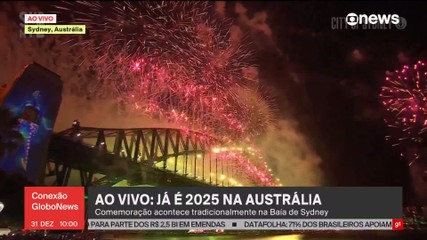 Veja as celebrações nos países onde já é 2025