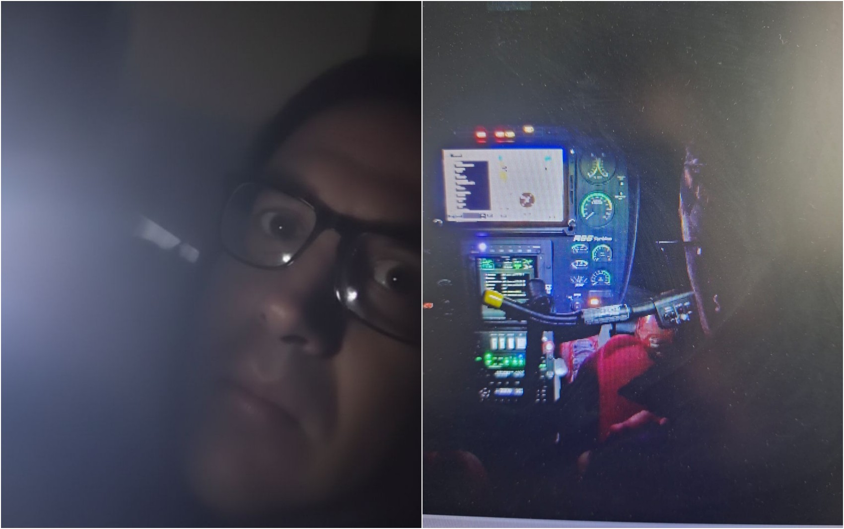 Imagens mostram homem dentro de helicóptero antes de tentar decolar e derrubar aeronave em aeroporto de MG