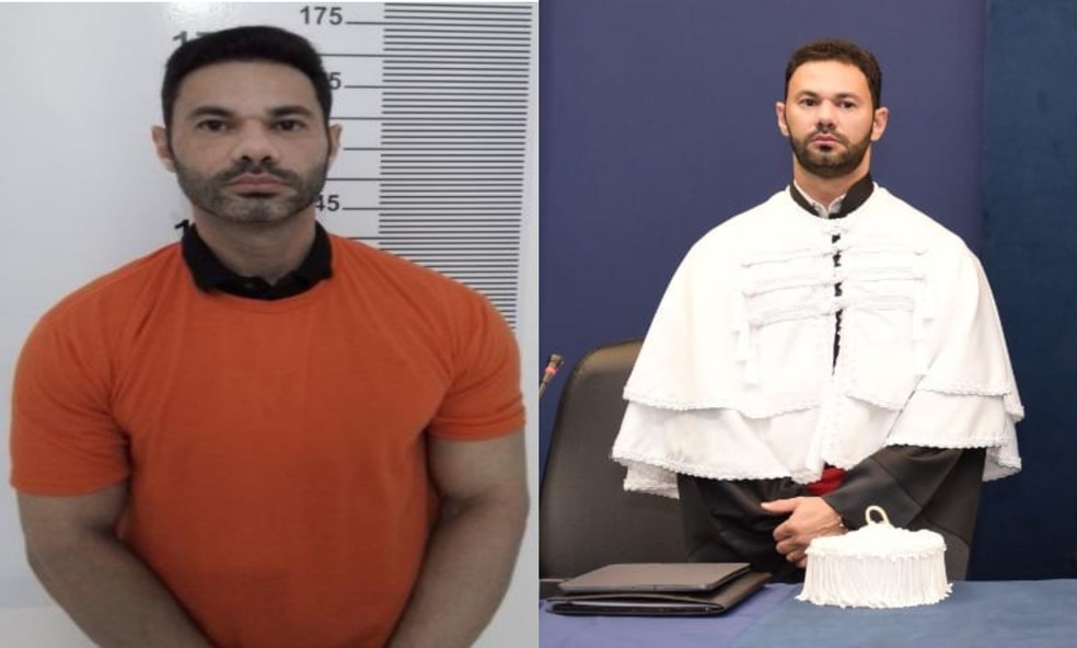 Regys Freitas com uniforme laranja