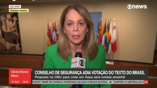 Conselho de Segurança da ONU adia votação da proposta do Brasil para a guerra entre Israel e Hamas - Programa: GloboNews Mais 