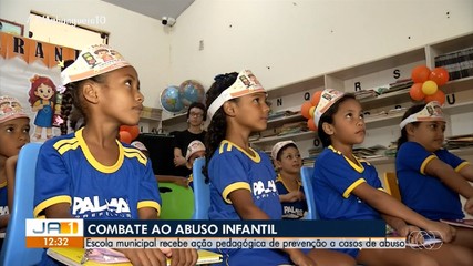 Escola municipal recebe ação de combate ao abuso infantil