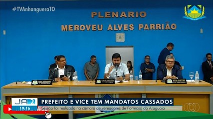 Prefeito e vice de Formoso do Araguaia são cassados; saiba mais