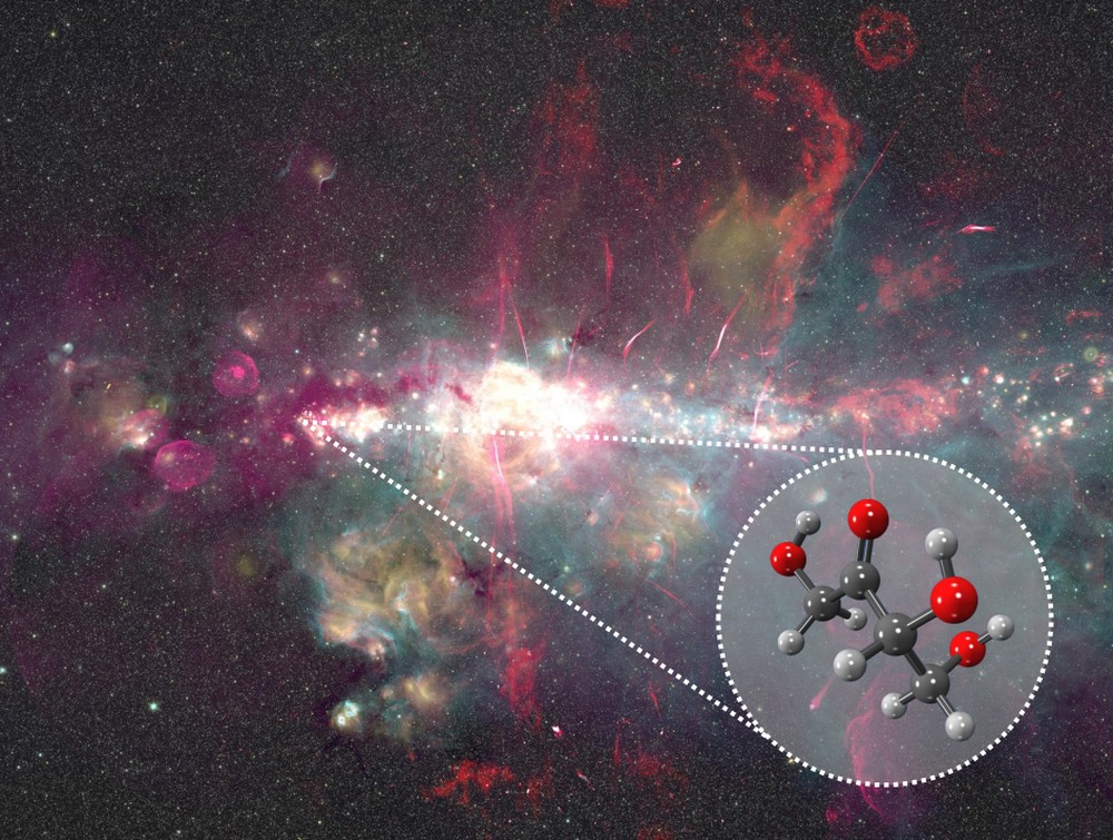 Astrônomos detectam o primeiro açúcar genuíno fora do Sistema Solar em nuvem de gás interestelar