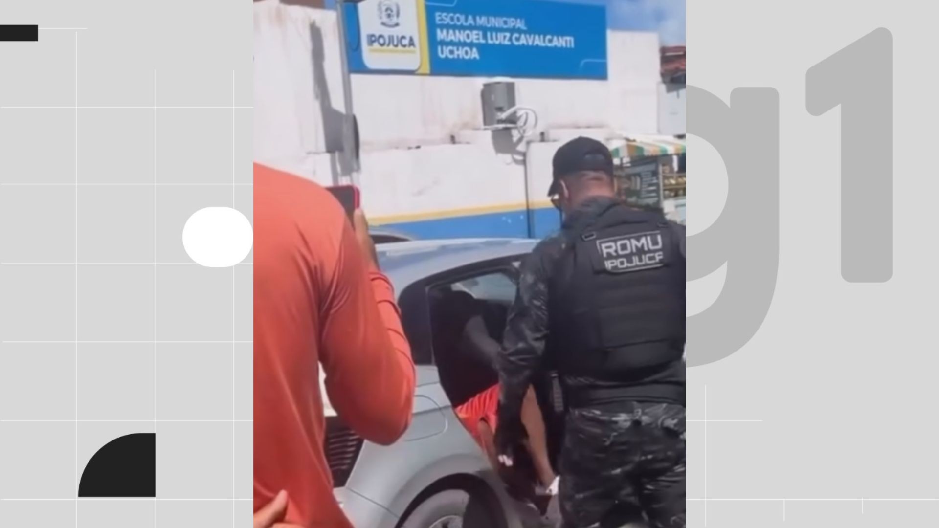 Ambulante é baleado acidentalmente por guarda municipal durante fiscalização em Porto de Galinhas